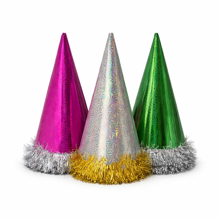 כובע ליצן-הוליגרמי גדול