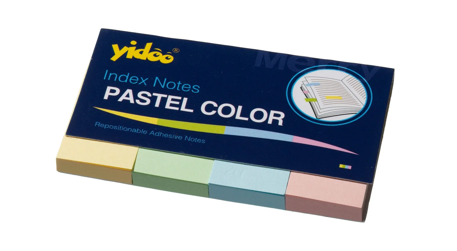 סימניות נייר 4 צבעי פסטל