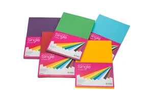 ח"ב בריסטול צבעוני A4 - צבע אחיד