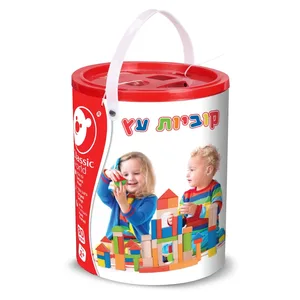 ערכת 80 קוביות עץ