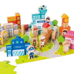 ערכת קוביות עיר 120 חלקים