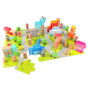 ערכת קוביות עיר 120 חלקים