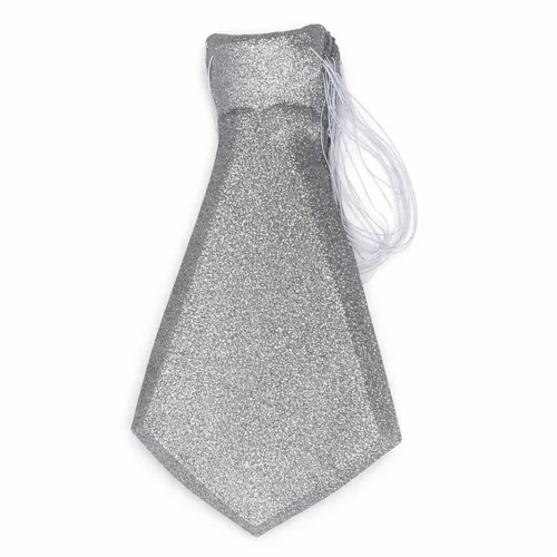 עניבה-צבע כסף