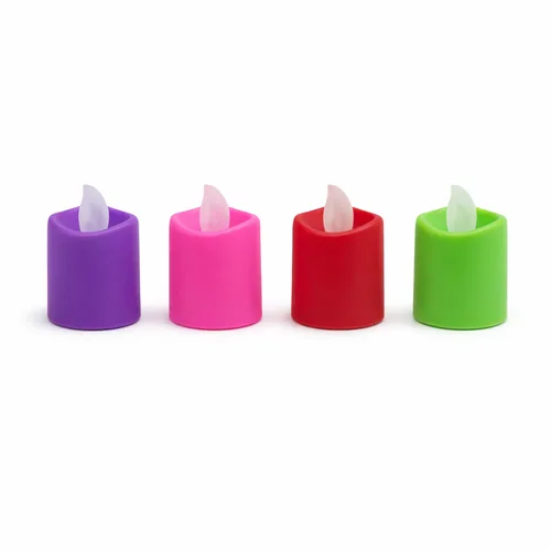 נרות לד-צבעוני