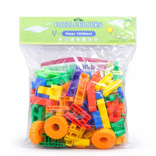 חלקי בנייה עם גלגלים