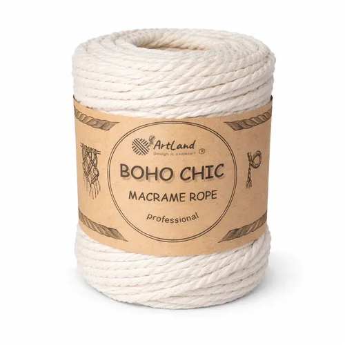 חוט מקרמה-שמנת