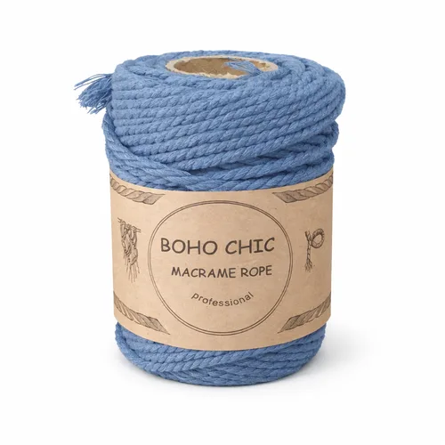 חוט מקרמה-כחול