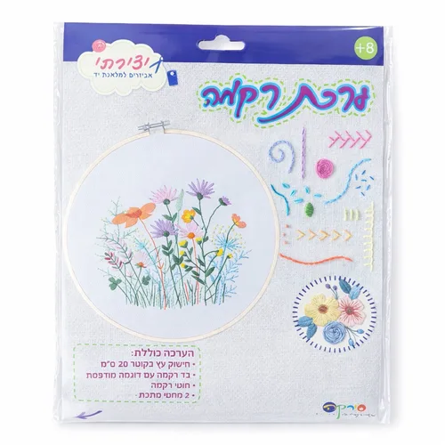 ערכת רקמה-ורדים