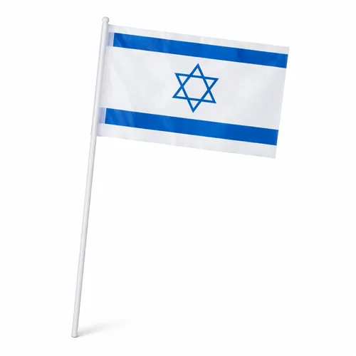 דגל ישראל על מקל פלסטיק- 50 יח'