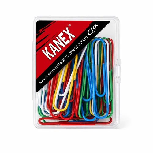 מהדקי נייר צבעוניים – KANEX