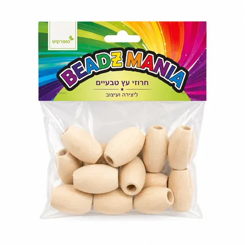 חרוזי עץ-חבית