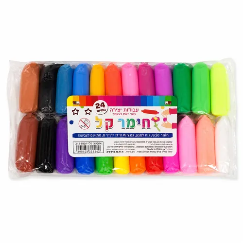 חימר קל-24 גוונים