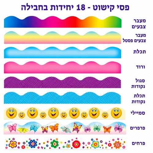 פסי קישוט-18 יח'