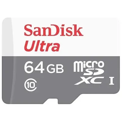 כרטיס זיכרון SanDisk Ultra Micro-64GB