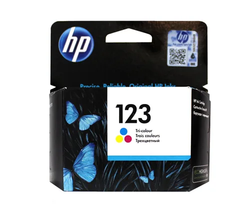 דיו HP 123 צבעוני מקורי