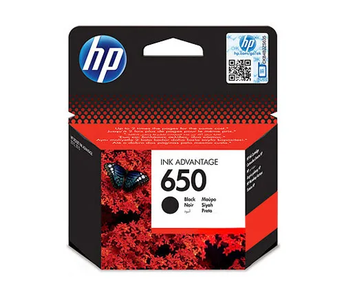 דיו HP 650 שחור מקורי