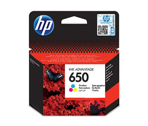 דיו HP 650 צבעוני מקורי