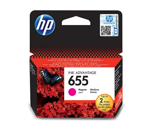דיו HP 655 מג'נטה מקורי