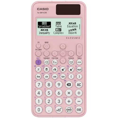 מחשבון מדעי Casio FX-991CW - ורוד