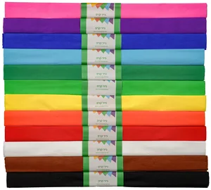 חבילת נייר קרפ צבעוני