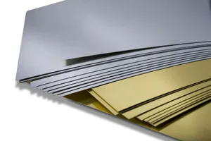 בריסטול זהב מטאלי 50X70