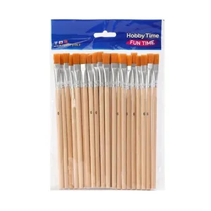 25 מכחולים שטוחים -מספר 6