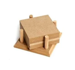 תחתיות מרובעות מעץ MDF