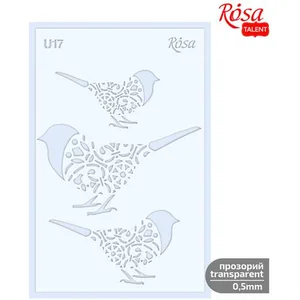 שבלונה ציפורים-Rosa