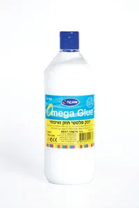 דבק פלסטי לבן 900 גרם- אומגה
