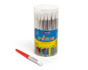 36 מכחולים עגולים בכוס- אומגה