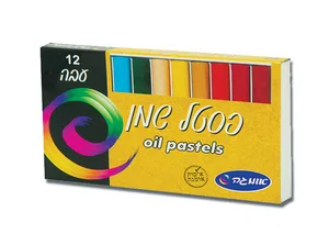 12 פסטל שמן- אומגה