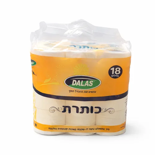 נייר טואלט איכותי- 18 גלילים