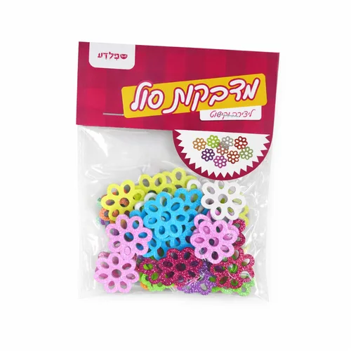 מדבקות סול פרחים- 36 יחידות