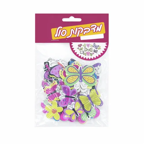 מדבקות סול פרפרים - 28 יחידות