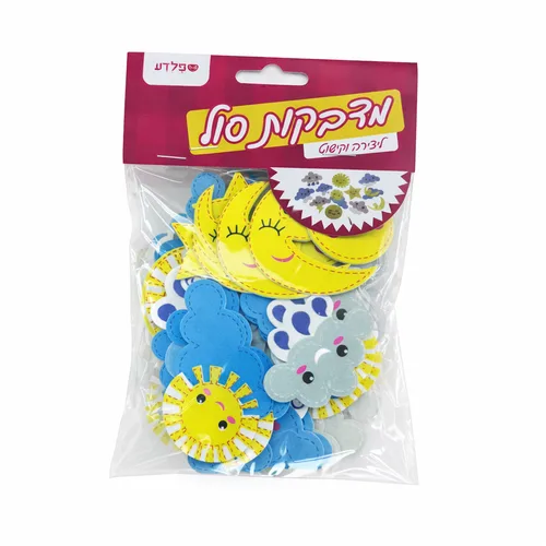 מדבקות סול מזג אוויר - 40 יחידות