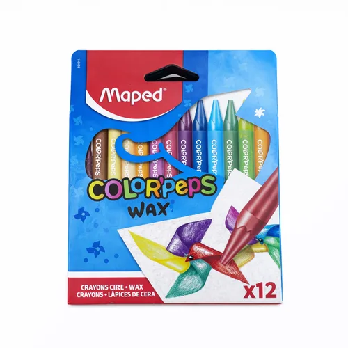 סט צבעי שעווה-Maped