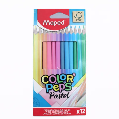 עפרונות צבעי פסטל-Maped