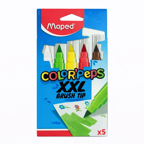 סט 5 יח' טושים עבים-Maped